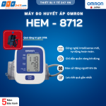 Máy đo huyết áp Omron HEM-8712